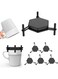 6Pcs Coffee Mug Holder, Stackable Coffee Cup Organizer, Adjustable Drinkware Stacker Organizer, Reusable Kitchen Cup Storage Organizer for Cupboard Space Saver