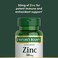 Nature's Bounty Zinc Chelated 50 mg, 100 Caplets