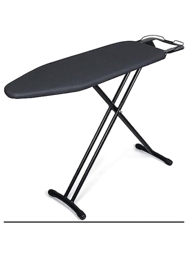 TOMVAES Ironing Board Home Folding Desktop Ironing Board Ironing Clothes Ironing Board Cabinet Iron Pad Ironing Table Ironing Board (Black)