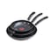 T-Fal Elite Ceramic Non-stick 3-Piece Fry Pan Set, PFOA-Free - 8" Inch - 9.75" Inch - 11.25" Inch