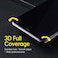 Muzz 3D Impact Matte Screen Protector for iPhone 16 5G, Curved Edges, Easy Installation (IPhone 16)