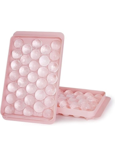 Circle Ice Cube Tray Molder with Lid
