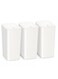 3 Pack Bathroom Small Trash Can with Lid,Slim Garbage Bin Wastebasket with Pop-Up Lid for Bedroom, Office, Kitchen, Craft Room, Fits Under Desk/Cabinet/Sink