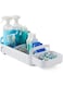 YouCopia RollOut Caddy Rolling Storage Bin with 2 Adjustable Dividers and Removable Basket for Kitchen and Bathroom Under Sink Organization, 8" Wide