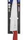 Professional 10-Inch Meat Knife with Stainless Steel Blade and Red Polypropylene Handle