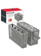 BIHARNT Universal Dishwasher Silverware Basket Replacement - 2 in 1 Utensil/Cutlery Basket - Compatible with Bosch, Maytag, Kenmore, Whirlpool, KitchenAid, LG, Samsung, Frigidaire, GE