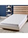 Box Waterproof Twin Mattress Protector Polyester White 120x200cm