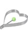 Royalford Cookie Cutter, Stainless Steel, RF10281 Heart Shape Cutter Food Grade Material Rust Resistant Cake Decoration, Pancake Mold, Or For Cutting Dough, Multi