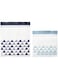 Digital Shoppy Resealable bags, Polyethylene plastic, Blue/light blue-1l &amp; 0.4l, 60 pack.