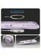 Mobcos iPhone 17 Purple Elite Ring Premium Silicone MagSafe Case for iPhone   Silky Soft Touch   Military-Grade Shockproof Protection   Strong Magnetic Compatibility   Luxury Slim Cover