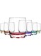 Lav-Coral Adora Glass 290Cc 6Pc St
