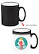 Color Changing Heat Sensitive Ceramic Mug, Image Revealed When HOT Liquid is Added! Women
