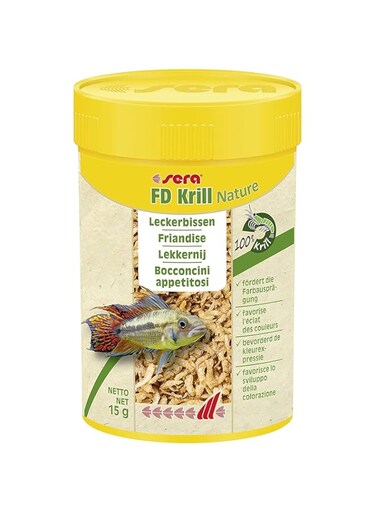 sera FD Krill 01570 &ndash; Treats for the Raised Fertility, Through a very very Aufweniges Manufacturing Process Free From Parasites &amp; Germs