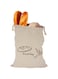 NALACAL 2-Pack Linen Bread Bags - Reusable Artisan Bread Storage Bags with Drawstring Closure for Picnics, Camping, Weddings, and Home Use
