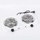 2000W Double Hot Plate Electric Cooker with Dual Burners Adjustable Temperature Control Stove