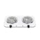 2000W Double Hot Plate Electric Cooker with Dual Burners Adjustable Temperature Control Stove