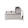 6.5 L Electric Fryer, 2500W Deep Fat Fryer with Frying Basket, Stainless Steel Countertop Fryer.