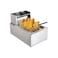 6.5 L Electric Fryer, 2500W Deep Fat Fryer with Frying Basket, Stainless Steel Countertop Fryer.
