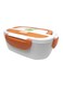 Heating Lunch Box White/Orange