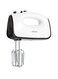 Nevica Hand Mixer, Power 300W, 5 Speed with Turbo, Beater &amp; Dough Hook White NV-158HM