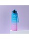 Miniso Gradient Series Large Storage Cool Water Bottle with Strap for Sports 1L(Blue&amp; Pink)