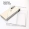 Samsung Galaxy Z Fold 6 Case Clear, Slim Fit Lightweight Crystal Clear Bumper Cover, Hard PC Transparent Skin Cover, Shockproof, Non-Slip, Anti-Scratch, Heavy Duty Protection