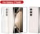 Samsung Galaxy Z Fold 6 Case Clear, Slim Fit Lightweight Crystal Clear Bumper Cover, Hard PC Transparent Skin Cover, Shockproof, Non-Slip, Anti-Scratch, Heavy Duty Protection