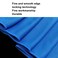 U Shape Cold Feeling Hooded Towel Beach Camping Fitness Sun Protection Quick Drying Sports Cooling Headband - Sky Blue
