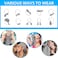 U Shape Cold Feeling Hooded Towel Beach Camping Fitness Sun Protection Quick Drying Sports Cooling Headband - Sky Blue