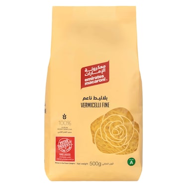 Emirates Macaroni Vermicelli Fine, 500g