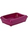 Moderna Arist-O-Tray, Large - Cat Litter Tray, 49.5 X 37.8 X H13.5 cm, Hot Pink
