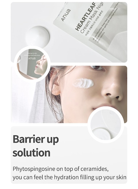 Anua Evening Skin Perfection Pack - Niacinamide 10% TXA 4% Dark Spot Correcting Serum 30ml And Heartleaf Cream Mask Night Solution 25ml