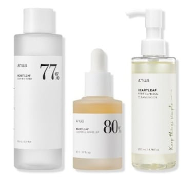 Anua Heartleaf Series 4 Toner Soothing Ampoule + Cleansing Oil
