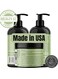 Mielle Organics Rosemary Mint Strengthening Set - Shampoo, Conditioner, Hair Mask - Infused With Biotin, Cleanses And Helps Strengthen Weak And Brittle Hair 1050ml