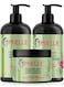 Mielle Organics Rosemary Mint Strengthening Set - Shampoo, Conditioner, Hair Mask - Infused With Biotin, Cleanses And Helps Strengthen Weak And Brittle Hair 1050ml