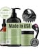 Mielle Organics Rosemary Mint Strengthening Full Set 5 - Rosemary Hair Oil, Shampoo, Hair Mask, Derma Ruller And Scrubber - For Hair Growth, Protection &amp; Treatment - Infused With Biotin 754ml