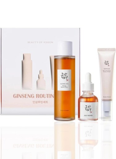 Beauty Of Joseon Ginseng Skincare Routine Kit - Ginseng Essence Water - Snail Repair Serum &amp; Retinal Eye Serum For The Ultimate Hydration &amp; Anti-Aging Collection For Glowing, Youthful Skin 240ml