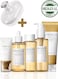 Skin1004 Centella Air-Fit Suncream 50ml SPF30, Toning Toner 210ml, Cleansing Oil 200ml, Centella Ampoule 100ml &amp; Face Scrubber, Complete Skincare Set For Sun Protection, Cleansing, And Hydration 760ml