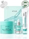 Anua PDRN Hyaluronic Acid Hydration Bundle- PDRN 100 Hyaluronic Acid Glow Pad, PDRN Hyaluronic Acid 100moisturizing Cream &amp; PDRN Hyaluronic Acid Capsule 100 Serum Mask 313ml