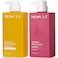 Medix Vitamin C Body Wash + Retinol Body Lotion Crepey Skin Moisturizer 2Pc Set, Anti Aging Retinol Body Cream + Gel Body Cleanser Skincare Set For Women, Men, &amp; Firmer Looking Skin, 2Pc