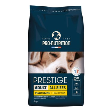 Pro Nutrition Prestige Adult Dog All Size 3kg &ndash; Healthy Skin Salmon Grain-Free