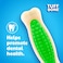 Hartz Chew 'N Clean Bacon Scented Dental Dog Bone Chew Toy - Large