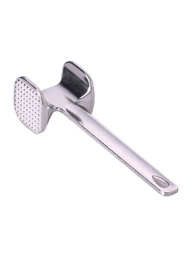 Tenderizer Meat Hammer Silver 6.5 x 25centimeter