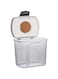 Progressive PKS-200 Prepworks By Brown Sugar ProKeeper Storage Container with Silicone Seal, Clear, W 12.7 x H 14.0 x D 16.5 cm, 1.4 L, Plastic/Silicone