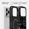 Mobcos iPhone 17 Pro Max Shadow Camo Premium Case Compatible with Hybrid Dual-Layer Hard Shell + Silicone Protection - Scratch-Resistant Shockproof Mobile Cover