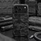 Mobcos iPhone 17 Pro Max Shadow Camo Premium Case Compatible with Hybrid Dual-Layer Hard Shell + Silicone Protection - Scratch-Resistant Shockproof Mobile Cover