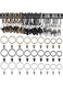 Mardatt 40Pcs Curtain Rings with Clips, 1 inch Interior Diameter Drapery Curtain Clip Rings Window Eyelet Rings Ring Loop Hook Pins for Window Bathroom Home and Kitchen(Bronze)