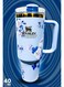 40oz Tumbler &acirc;&euro;&ldquo; Stainless Steel Reusable Mug with Straw   Leak-Resistant FlowState Lid   Eco-Friendly, BPA-Free &amp; Dishwasher Safe   Vacuum Insulated Travel Cup for Hot &amp; Cold Beverages   Durable with Ergonomic Handle &amp; Car Cup Holder-Friendly Slim Base