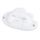 Tineo, Cloudy Headrest Pillow for Babies   Anti-Flat Head Support Cushion, Microbead-Filled Sleeping Headrest with Adorable Design, Machine Washable