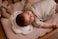 Tineo, Cloudy Headrest Pillow for Babies   Anti-Flat Head Support Cushion, Microbead-Filled Sleeping Headrest with Adorable Design, Machine Washable